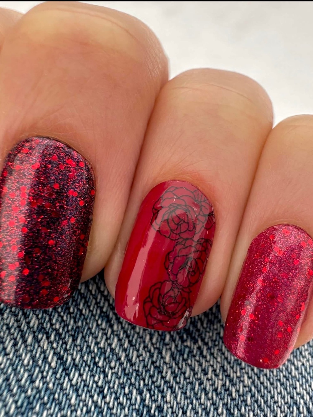 *Retired* Color Street: Anything Rose | Floral Romantic Flower Spring Clear - Picture 12 of 15